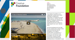 Desktop Screenshot of creativefoundation.org.uk